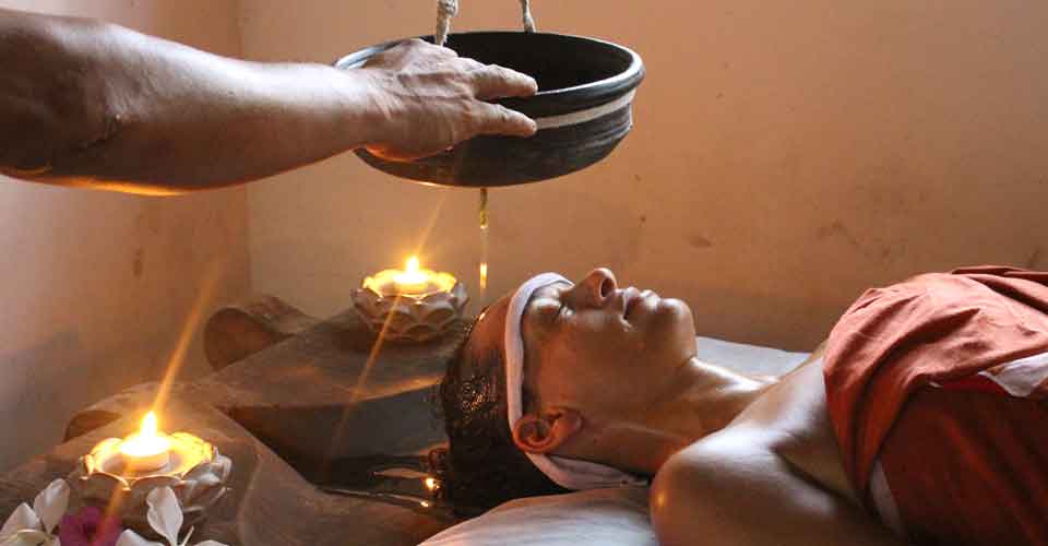 Ayurvedic treatment at Kailasam Yoga