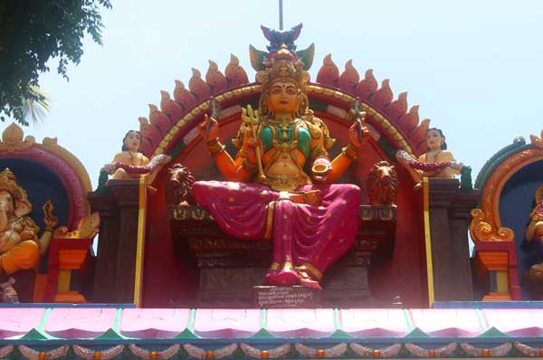 Indian temple in Kerala
