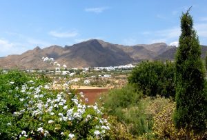 Landscape of Almeria, Spain