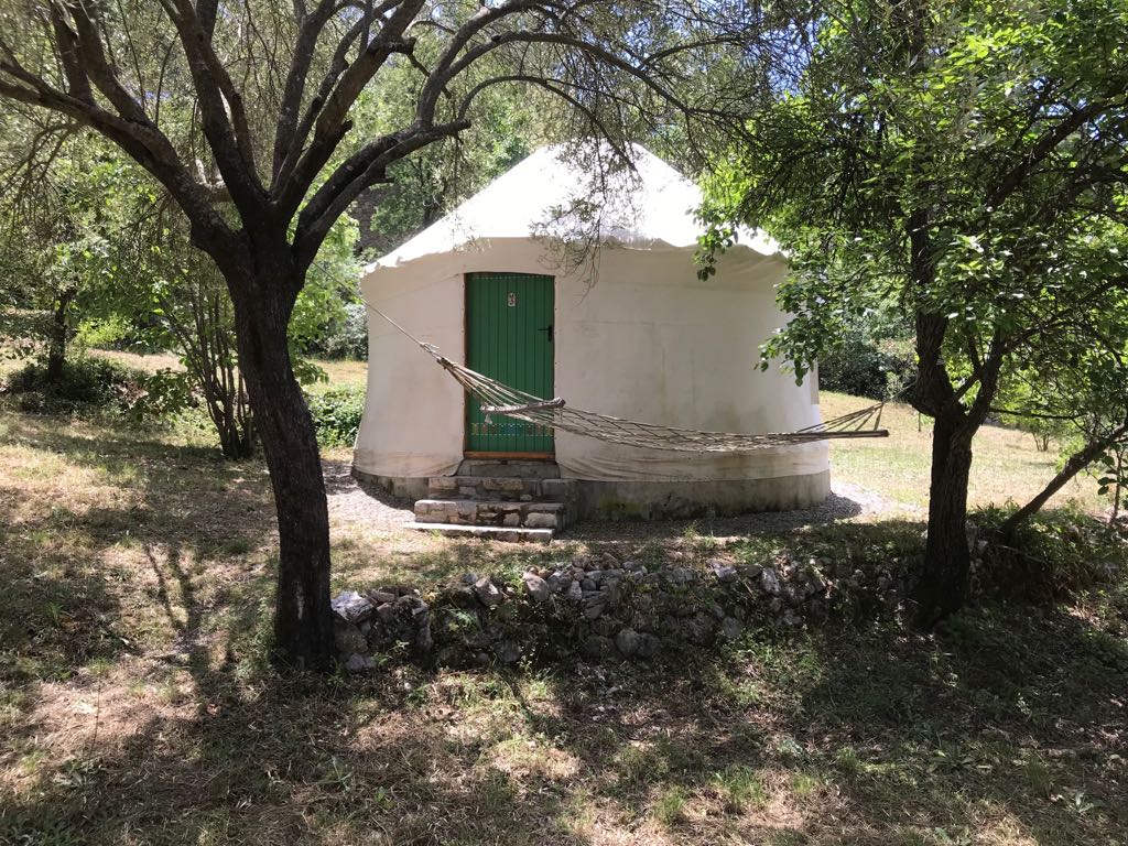 Yurt accommodation at Huzur Vadisi